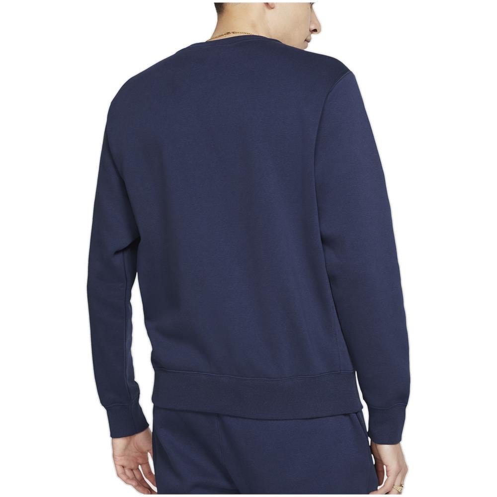 Felpa Da Uomo Girocollo Club Fleece Blu Taglia S Codice Bv2662-410 - Foto 2