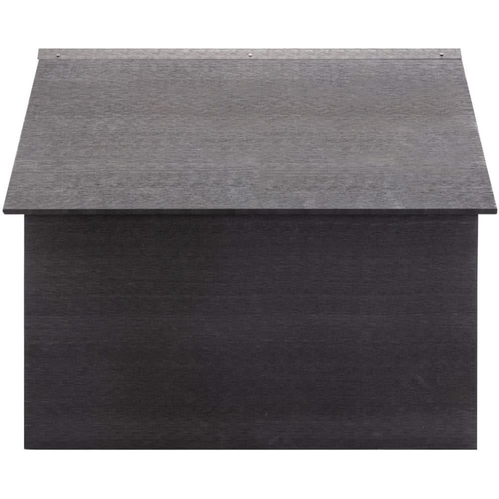 Casetta per Rimessaggio Rasaerba Grigio 80x80x70 cm in WPC - Foto 3