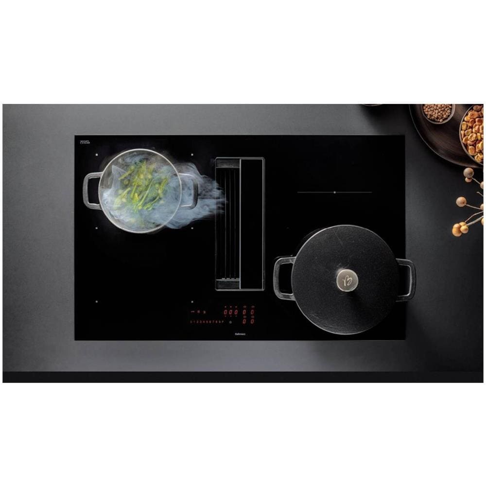 Piano Cottura da Incasso a Induzione 4 Zone Cottura da 84 cm Colore Nero - Foto 1