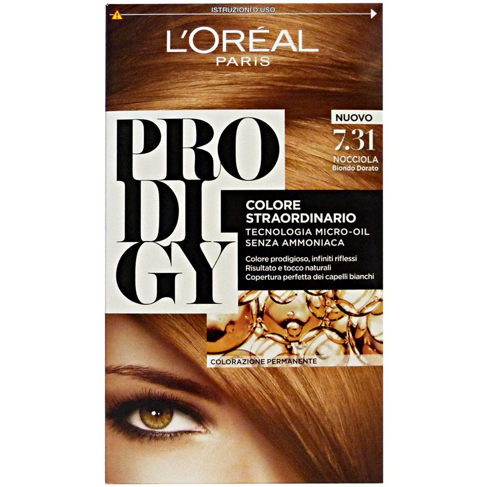 Prodigy 731 Nocciola Biondo Dorato Colorante Per Capelli