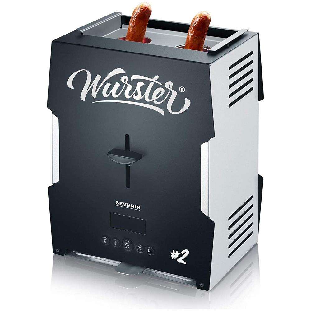 WT 5005 - Griglia per salsicce Colore Nero/Grigio Potenza 2000 Watt  - Foto 2