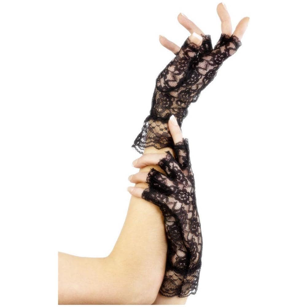 Fingerless Lace Gloves - Foto 1
