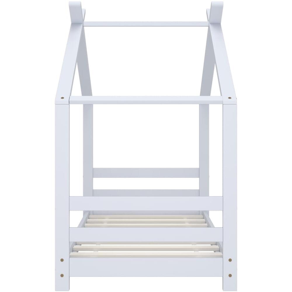 Giroletto per Bambini Bianco in Massello di Pino 70x140 cm - Foto 2