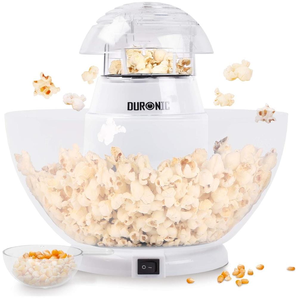 Pop50 We Macchina per Popcorn ad Aria Calda Potenza 1200 W Colore Bianco - Foto 1