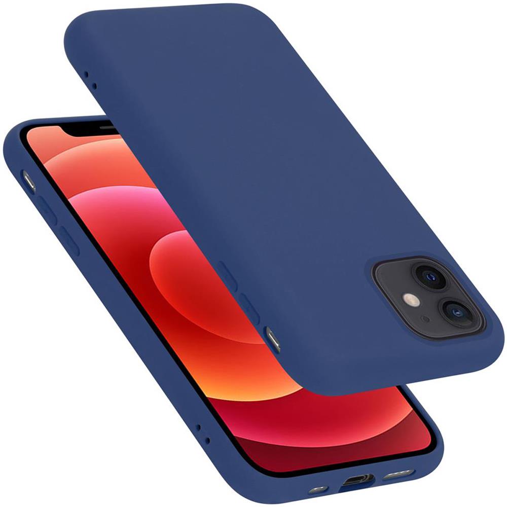 Custodia Compatibile Con Apple Iphone 12 Mini (5,4"" Zoll) In Liquid Blu - Coperchio Protettivo In Silicone Tpu Flessibile - Foto 1