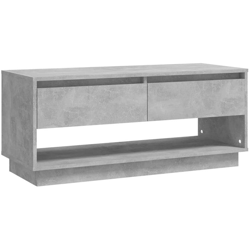 Mobile TV Grigio Cemento 102x41x44 cm in Truciolato - Foto 1