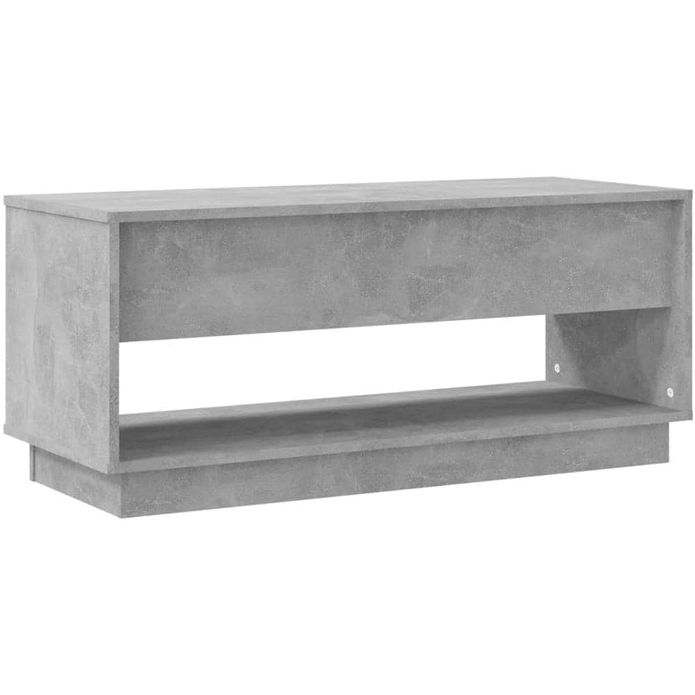 Mobile TV Grigio Cemento 102x41x44 cm in Truciolato - Foto 2