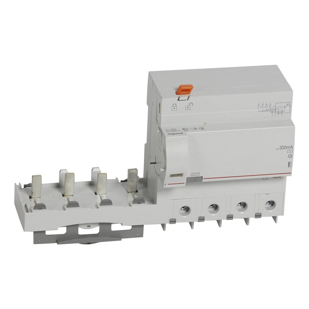 Blocchi Differenziali Adattativi Industriali Superimmunizzati 4p 300ma 125a 10ka Classe Ac Legrand Dx³ 410628 - Foto 2