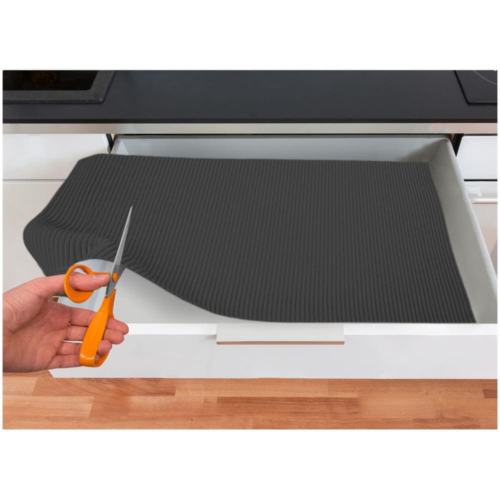 Tappetino Gommato Antiscivolo Multiuso Per Cassetti E Superfici Colore Stone 65x400cm Stone - Foto 1