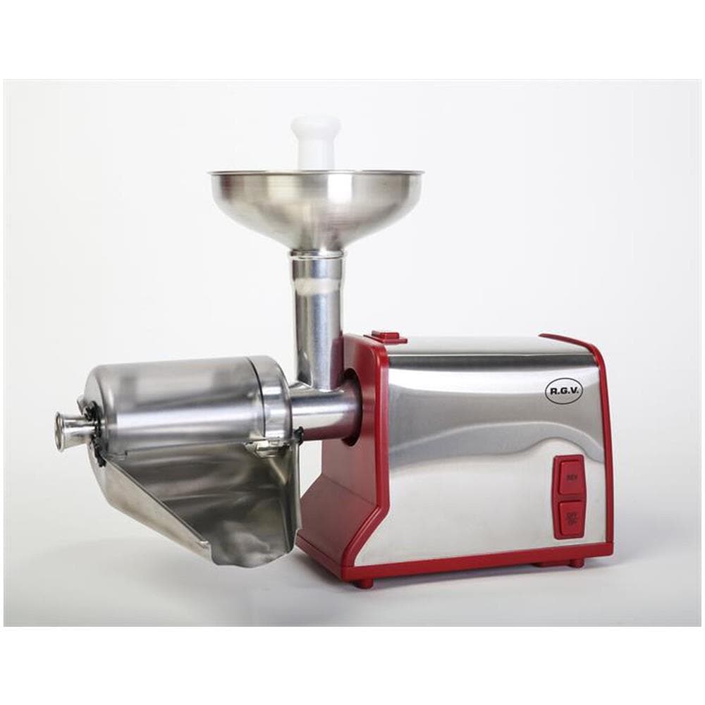 Passapomodoro Elettrico New Pommi Junior con Produzione 50 kg/h Senza Dischi Intercambiabili Potenza 400 W Colore Acciaio Inox - Foto 2