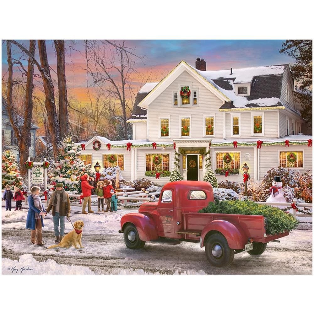 mpany The Inn At Christmas Jigsaw Puzzle 550 Pezzi - Foto 1