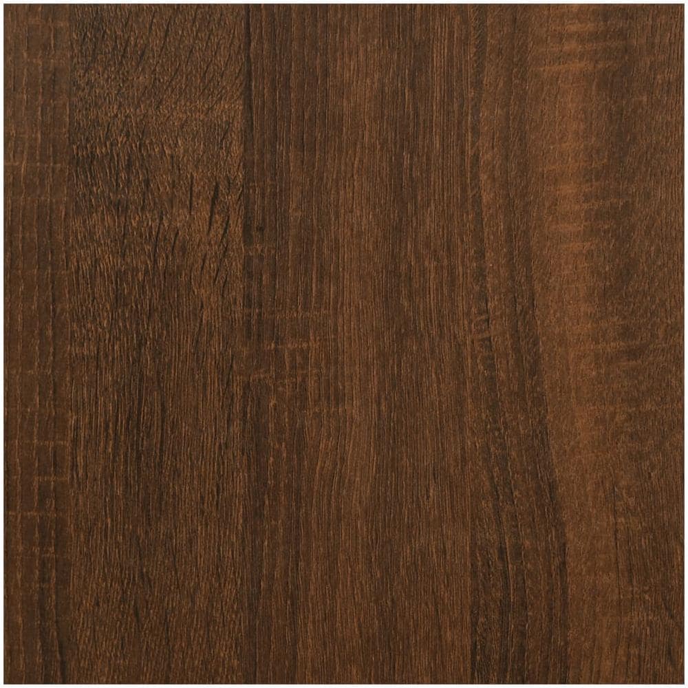 Panca Porta Scarpe Rovere Marrone 102x35x55cm Legno Multistrato - Foto 2