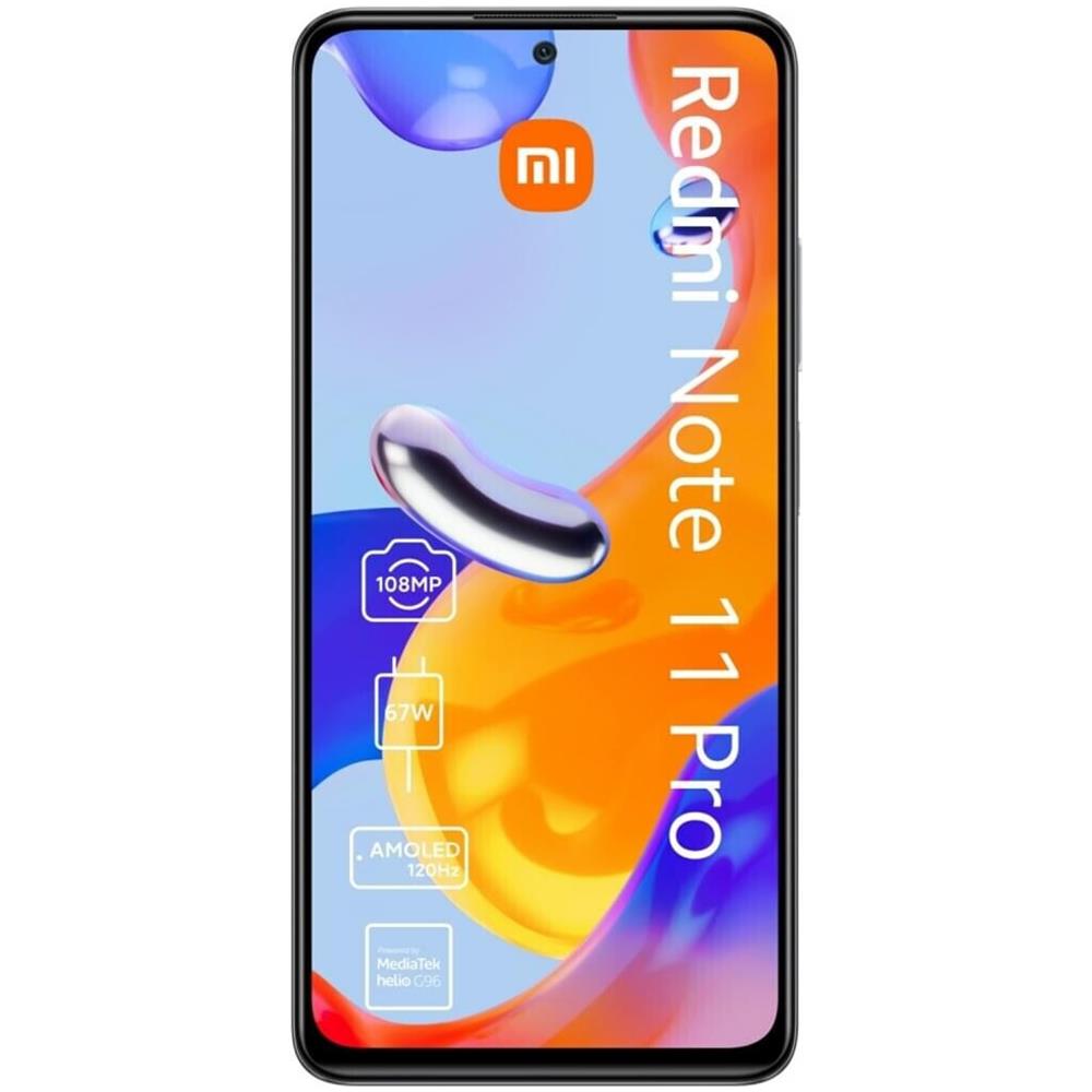 Redmi Note 11 Pro 64 GB 4G Dual Sim Display 6.67" AMOLED Slot Nano SD Fotocamera 108 Mpx Android 11 Bianco - Foto 2