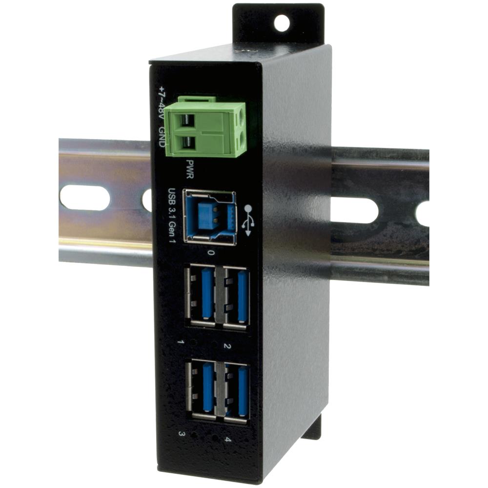Hub USB industriale 4 Prese USB-A 3.0, 5 Gbps - Foto 1