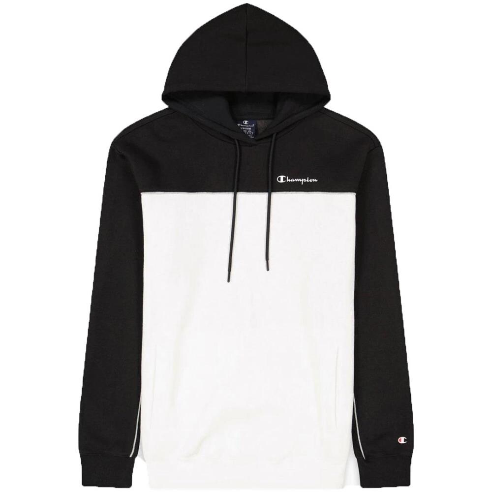 Felpa Uomo con Cappuccio Colorblock - Foto 1