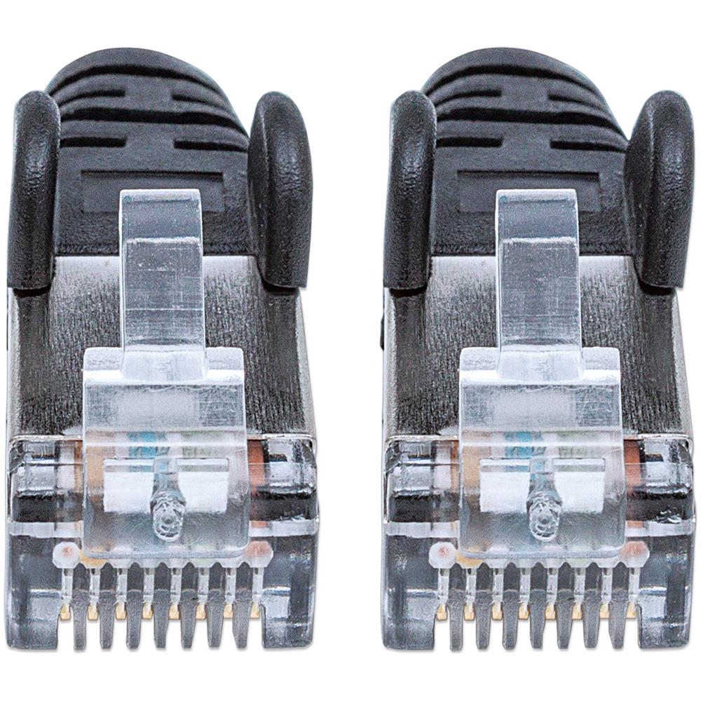 20m Cat6 Sftp Rj-45 20m Cat6 Sftp S-stp Nero Cavo Di Rete Icoc Ls6-200bk - Foto 2