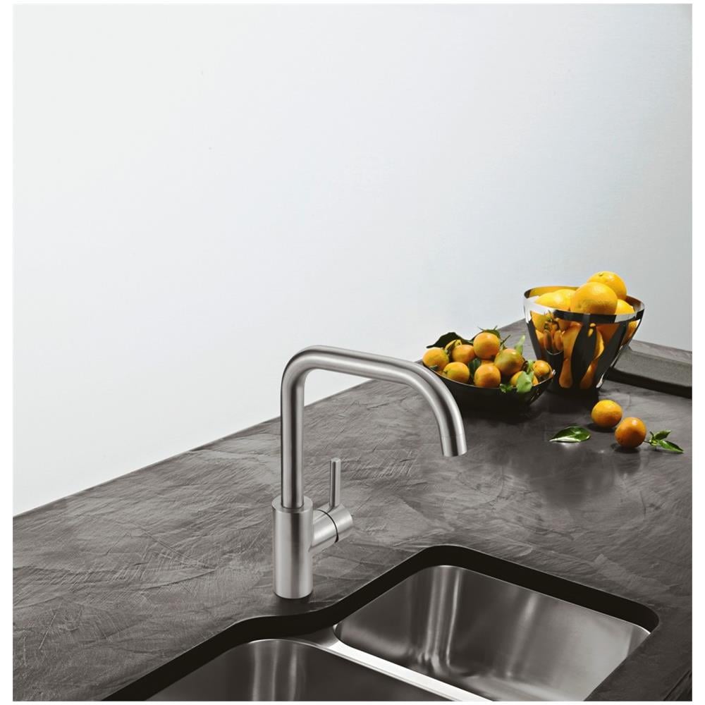 Miscelatore Monocomando Kubus Colore Inox Satinato - Foto 2