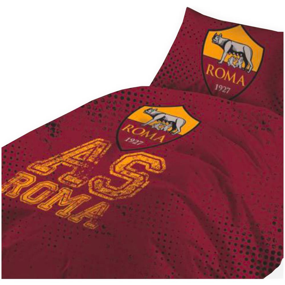 a s roma parure copripiumino a s roma ufficiale per letto singolo una piazza r495