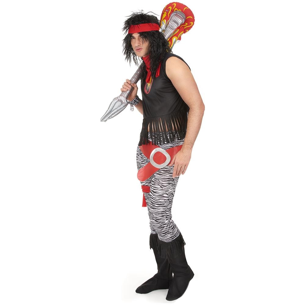 Costume Da Rock Star Per Adulto - Taglia: Small - Foto 2