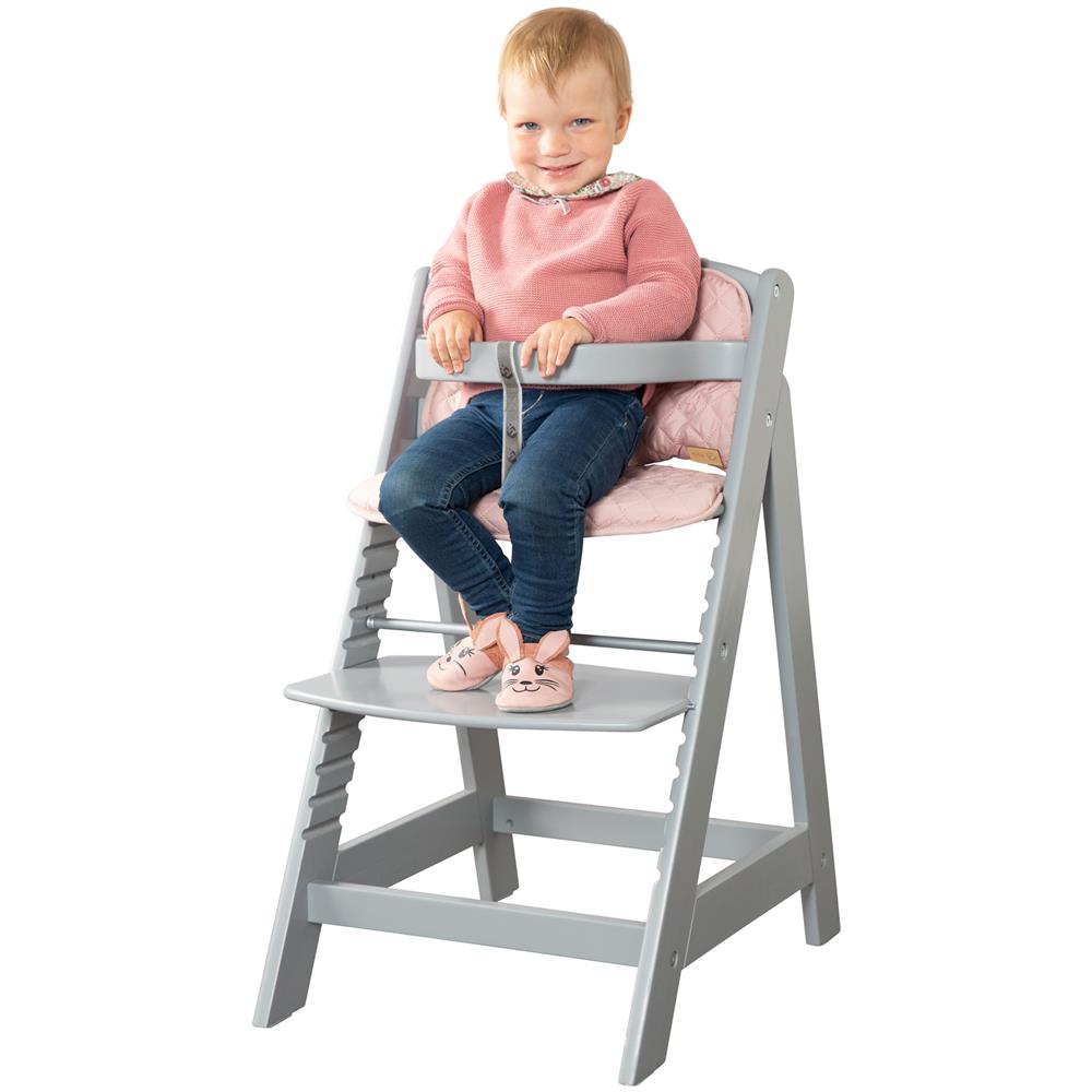 Seggiolone Sit Up III - Crescendo con la sedia da bambino a sedia per ragazzi - Legno grigio - Foto 2