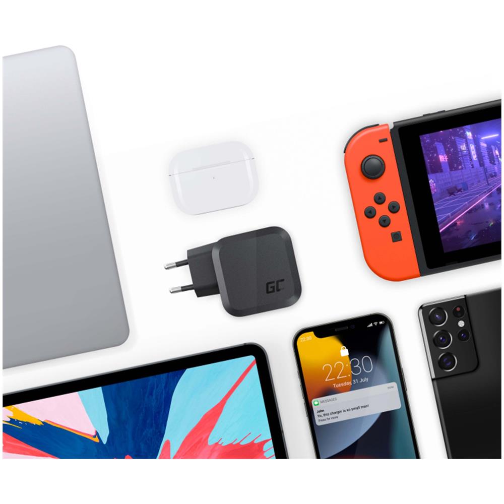 Caricatore Powergan 1x Usb-a 2x Usb-c 3,25 A (1 82353535) - Foto 8