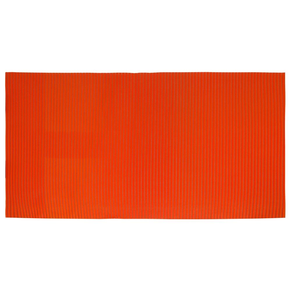 Tappetino Gommato Antiscivolo Multiuso Per Cassetti E Superfici Colore Arancio 65x200cm Arancio - Foto 2