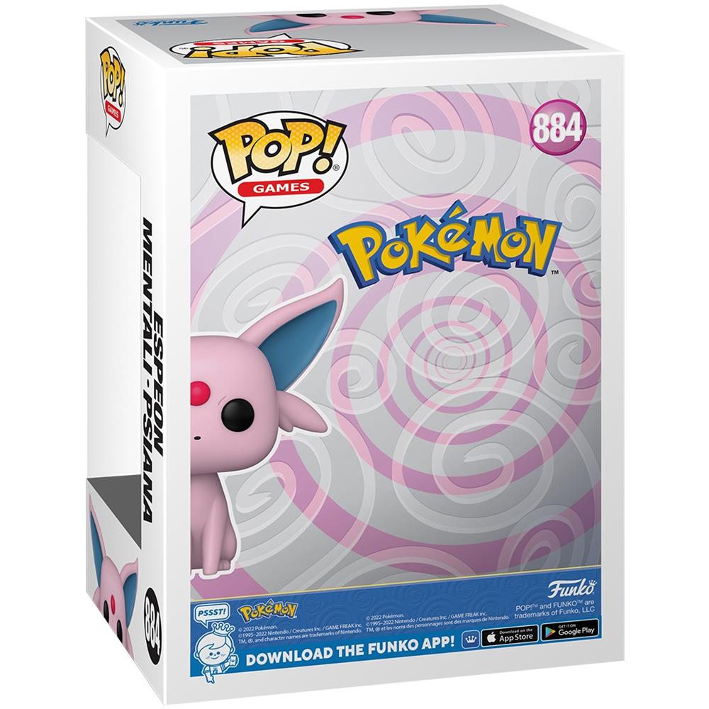 Games Pop! Pokemon- Espeon Vinyl Figure (emea) 9 Cm - Foto 4