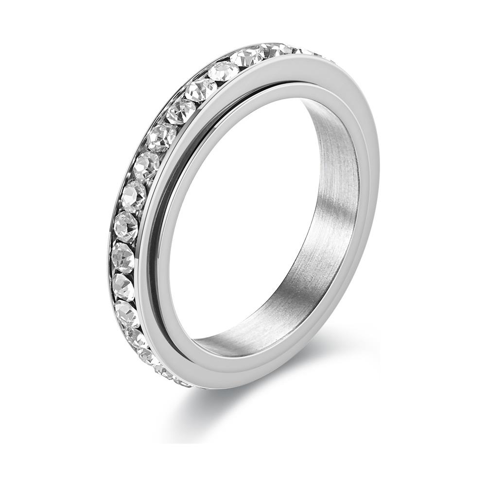 Anello Antistress Girevole Silver - Foto 1