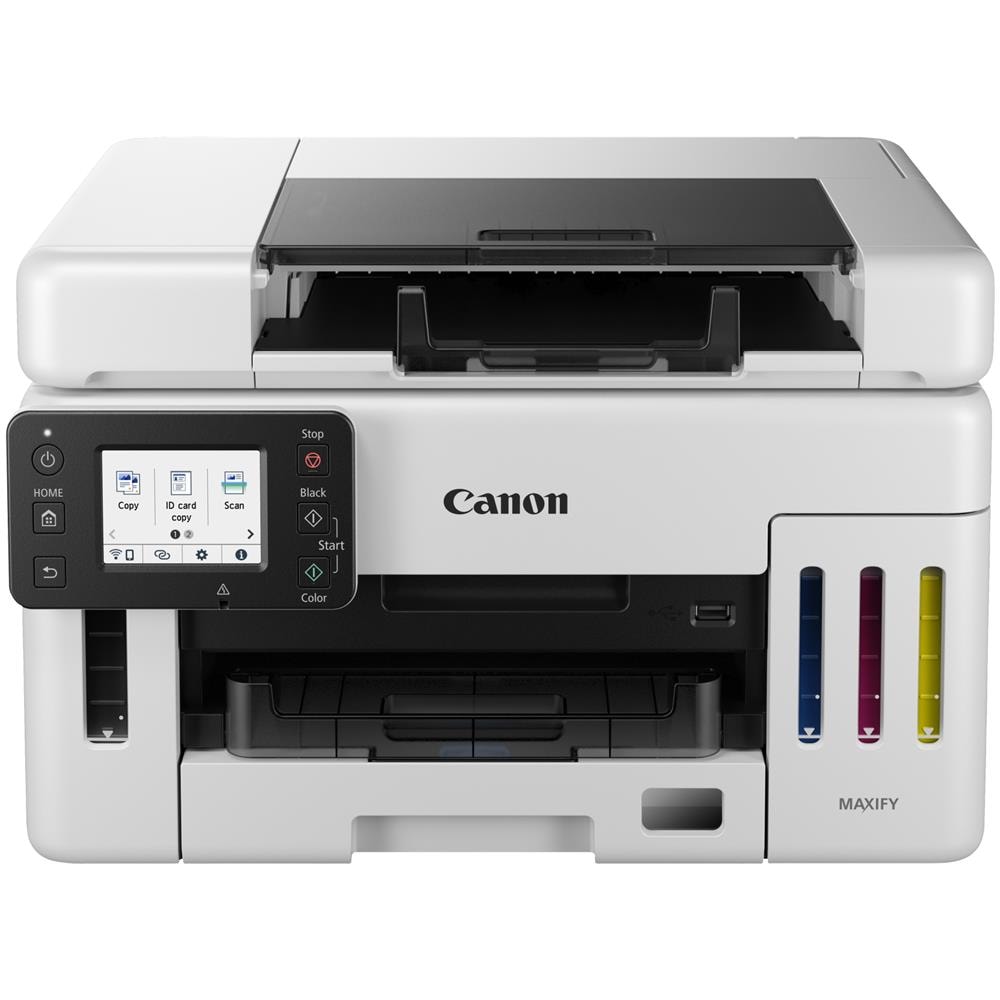 Stampante Multifunzione MAXIFY GX6550 Inkjet a Colori Stampa Copia Scansione A4 24 ipm (B/N) 15,5 ipm (a Colori) Wi-Fi / Ethernet / USB - Foto 1