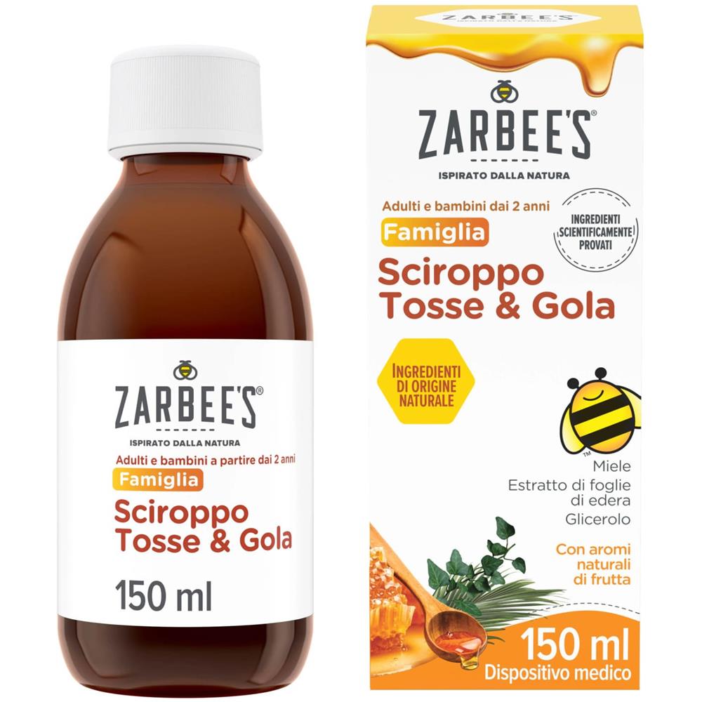 Zarbee'S Tosse Gola Sciroppo 150 ml - Foto 1