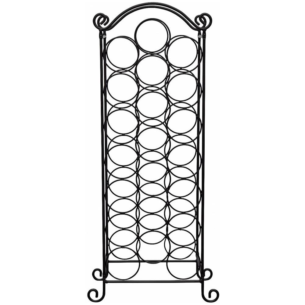 Porta Bottiglie Di Vino In Metallo Per 21 - Foto 2