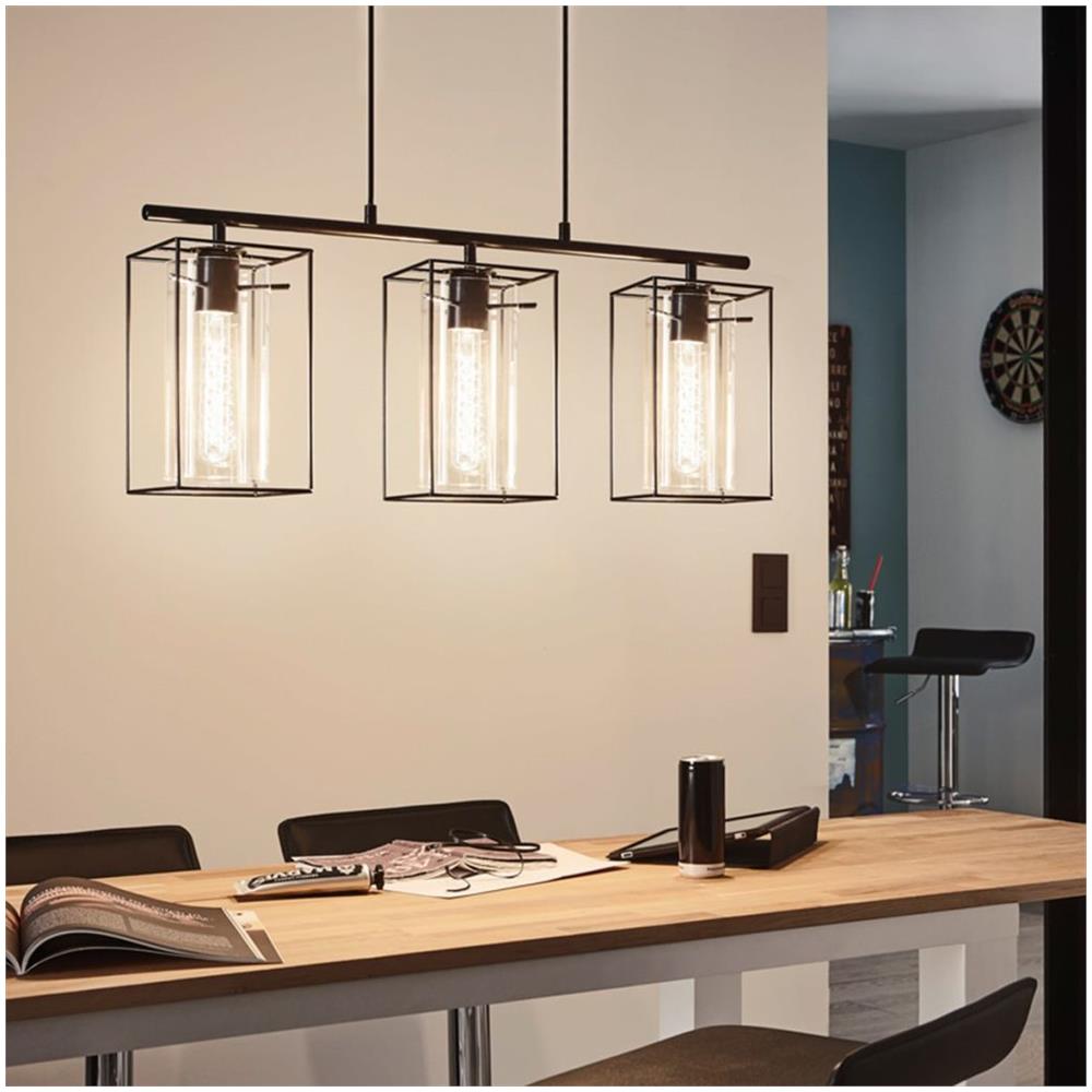 Loncino 49496 Lampada Da Soffitto Nera - Foto 2