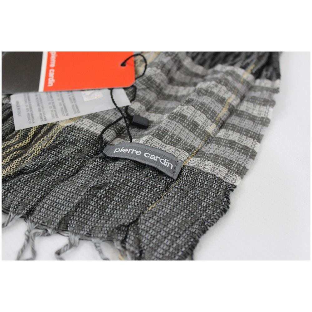 Sciarpa Uomo Pashmina Stropicciata Jc3398 Topo - Foto 2