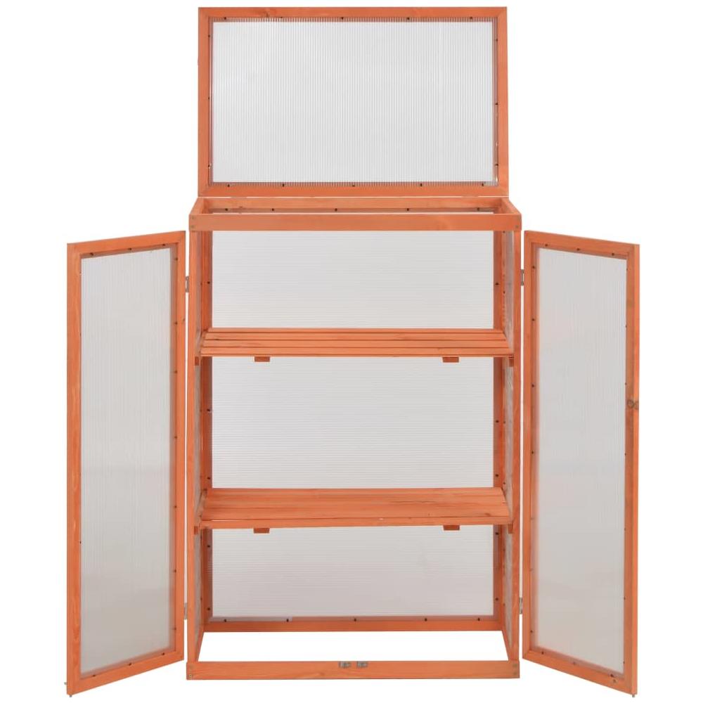 Gabbia per Uccelli in Legno di Pino e Abete 125,5x59,5x164 cm - Foto 7