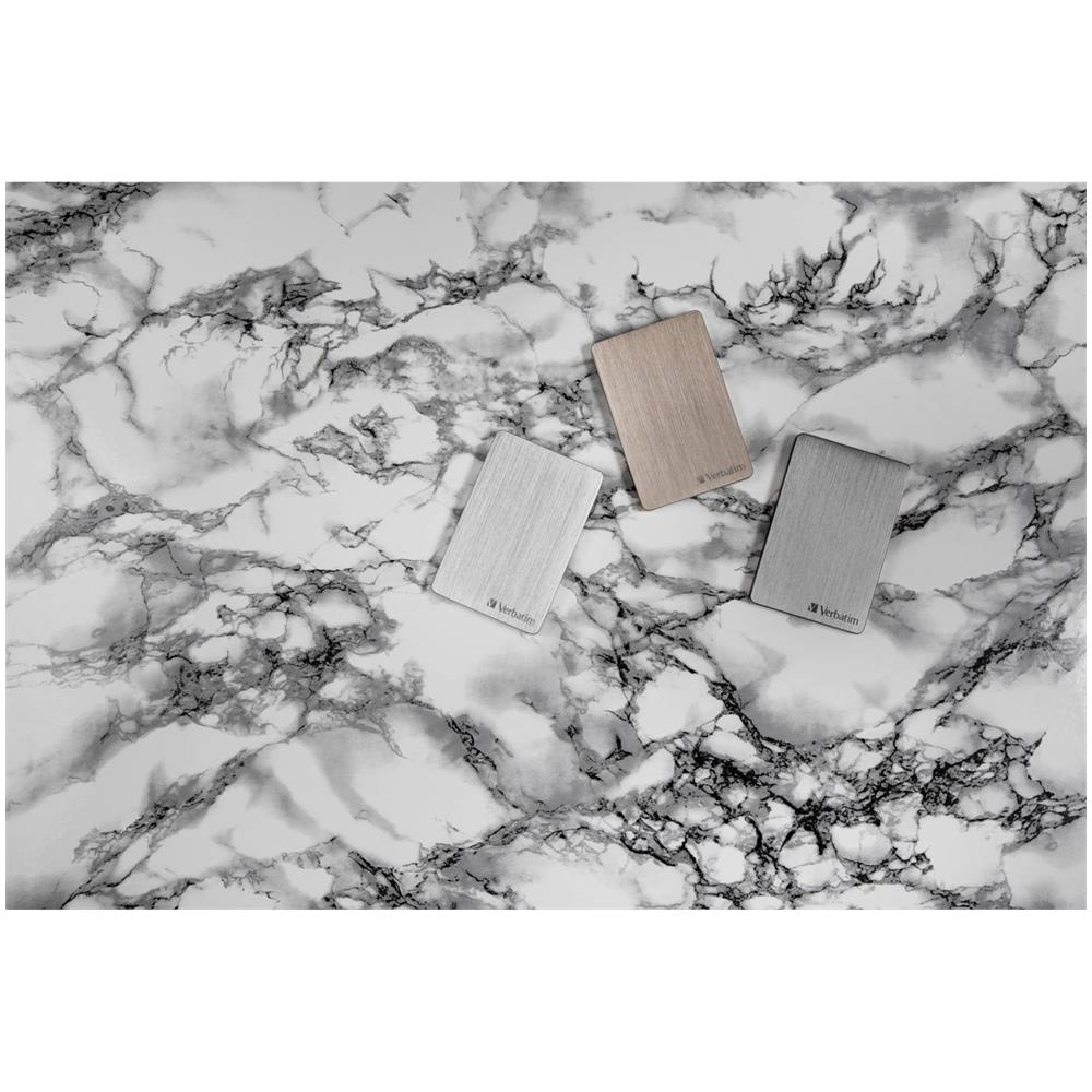 Disco rigido portatile Store 'n' Go ALU Slim da 2 TB Argento USB 3.2 Gen 1 - Foto 4