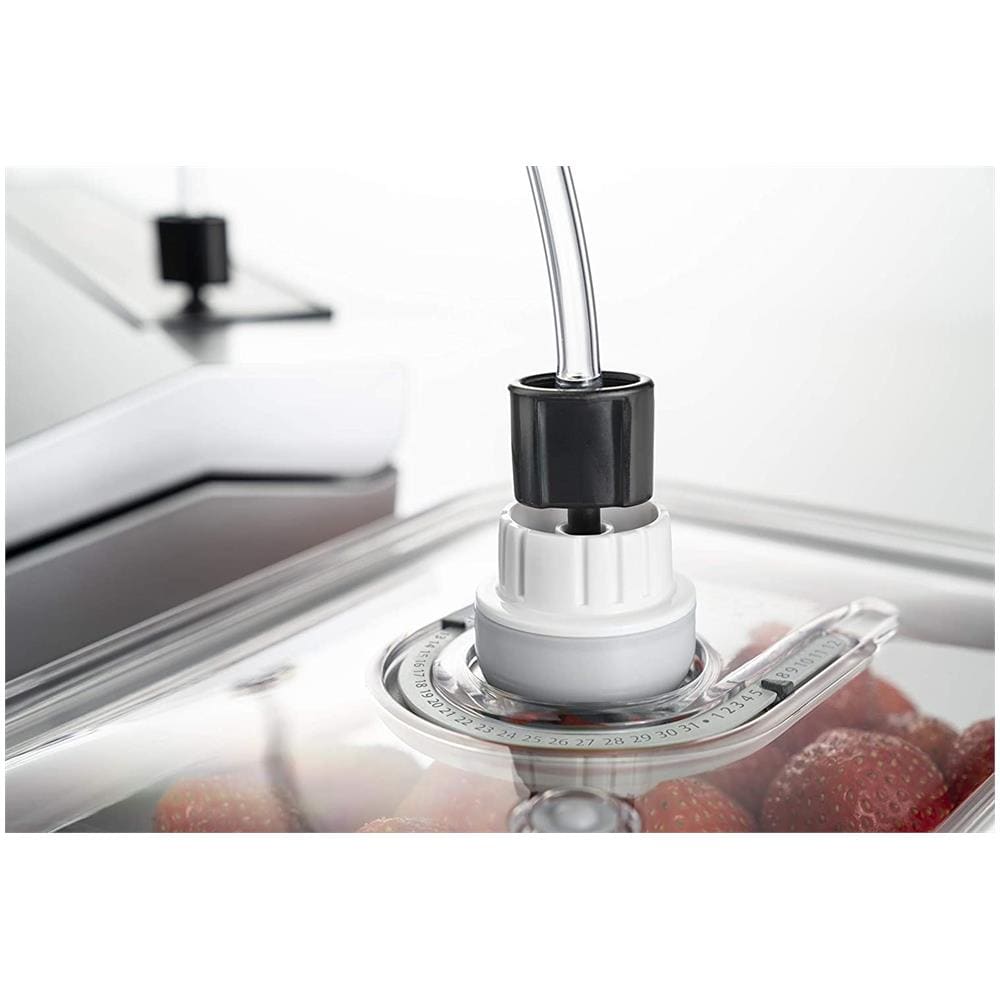 Set Di Accessori Pompa Manuale E Adattatore Per Contenitori In Vetro Sottovuoto - Foto 2