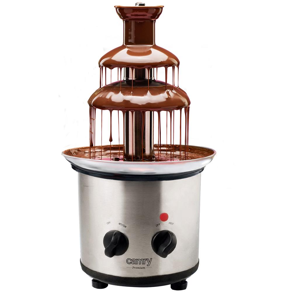 Cr4488 Fontana Di Cioccolato, Acciaio Inossidabile, 650 Ml, Temperatura Massima 60°c 320w - Foto 1