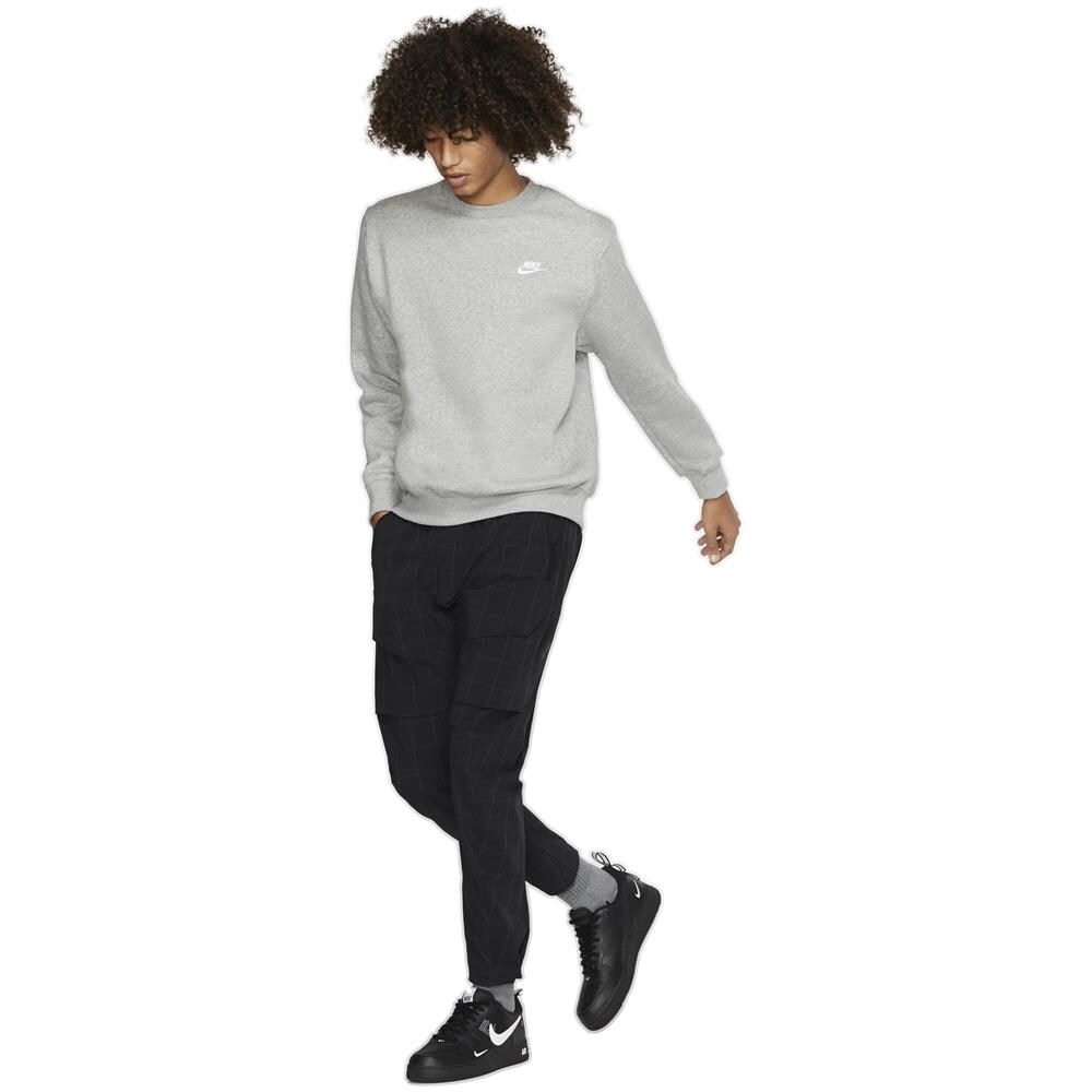 Felpa Da Uomo Girocollo Club Fleece Grigia Taglia Xl Codice Bv2662-063 - Foto 4