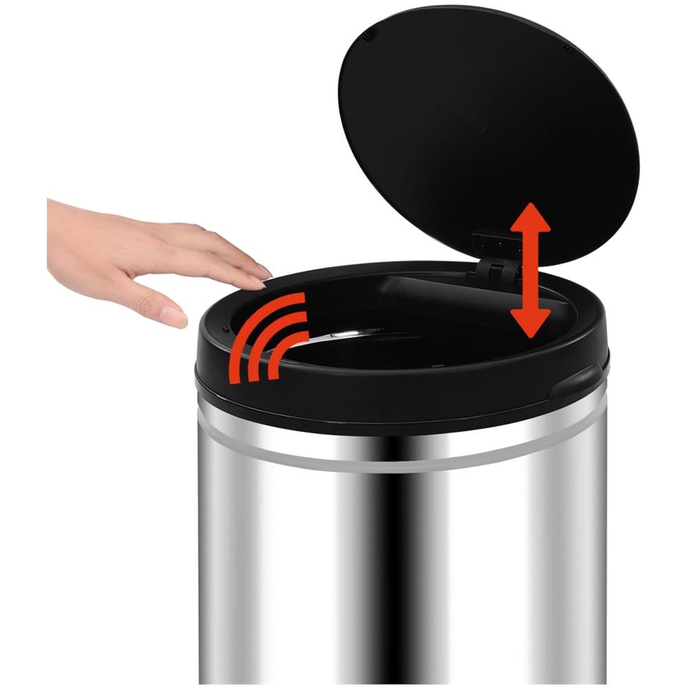 Pattumiera Automatica con Sensore 70 L in Acciaio Inossidabile - Foto 3