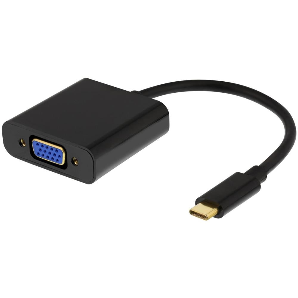 Adattatore Da Usb-c A Vga, Usb Tipo C Maschio - Vga Femmina + 3,5 Mm - Foto 1
