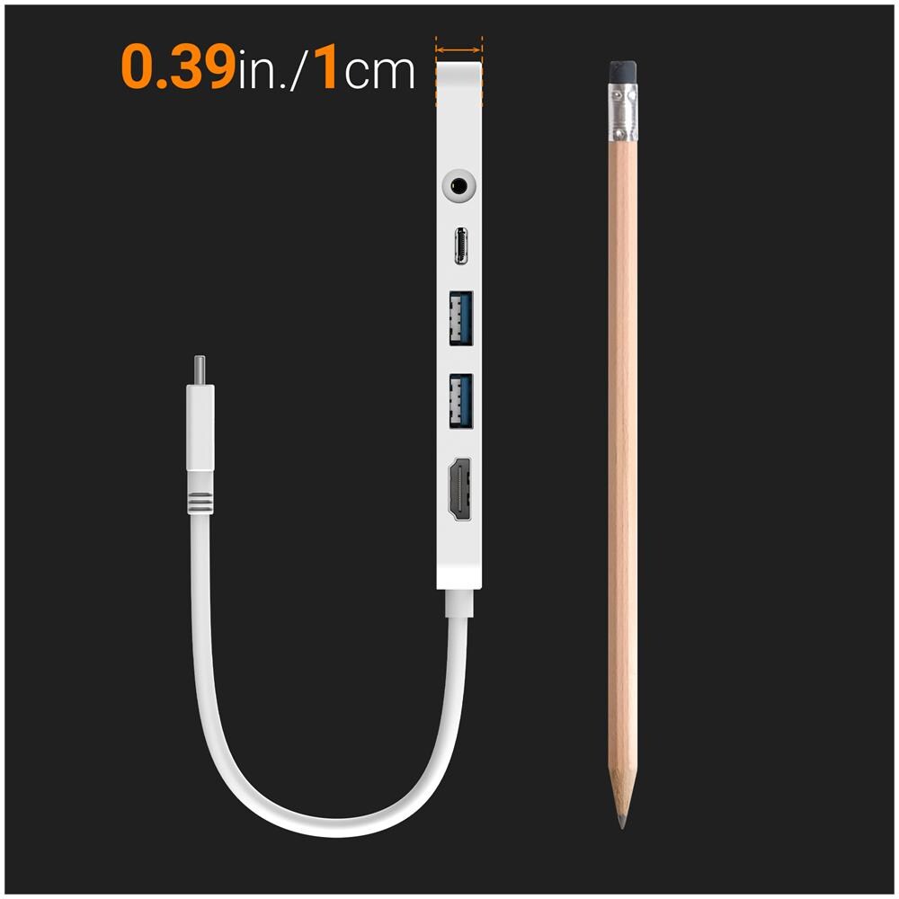 JCD373-N Adattatore multiplo leggero USB-C® - Foto 8