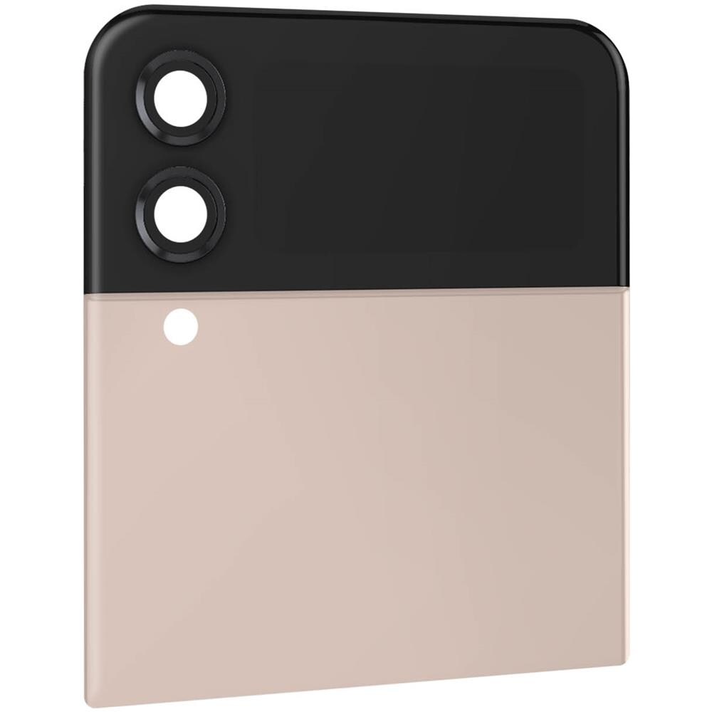 Copribatteria Superiore Originale Z Flip4 Con Schermo Esterno Pink Gold - Foto 1