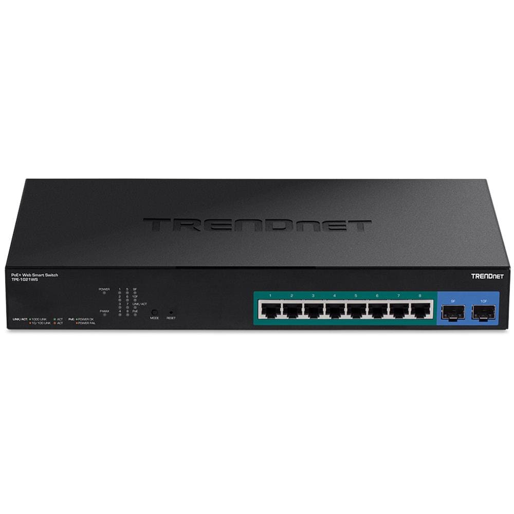 TPE-1021WS switch di rete Gestito L2/L3/L4 Gigabit Ethernet (10/100/1000) Supporto Power over Ethernet (PoE) Nero - Foto 2