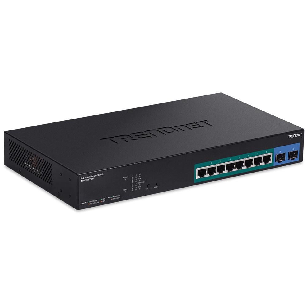 TPE-1021WS switch di rete Gestito L2/L3/L4 Gigabit Ethernet (10/100/1000) Supporto Power over Ethernet (PoE) Nero - Foto 1