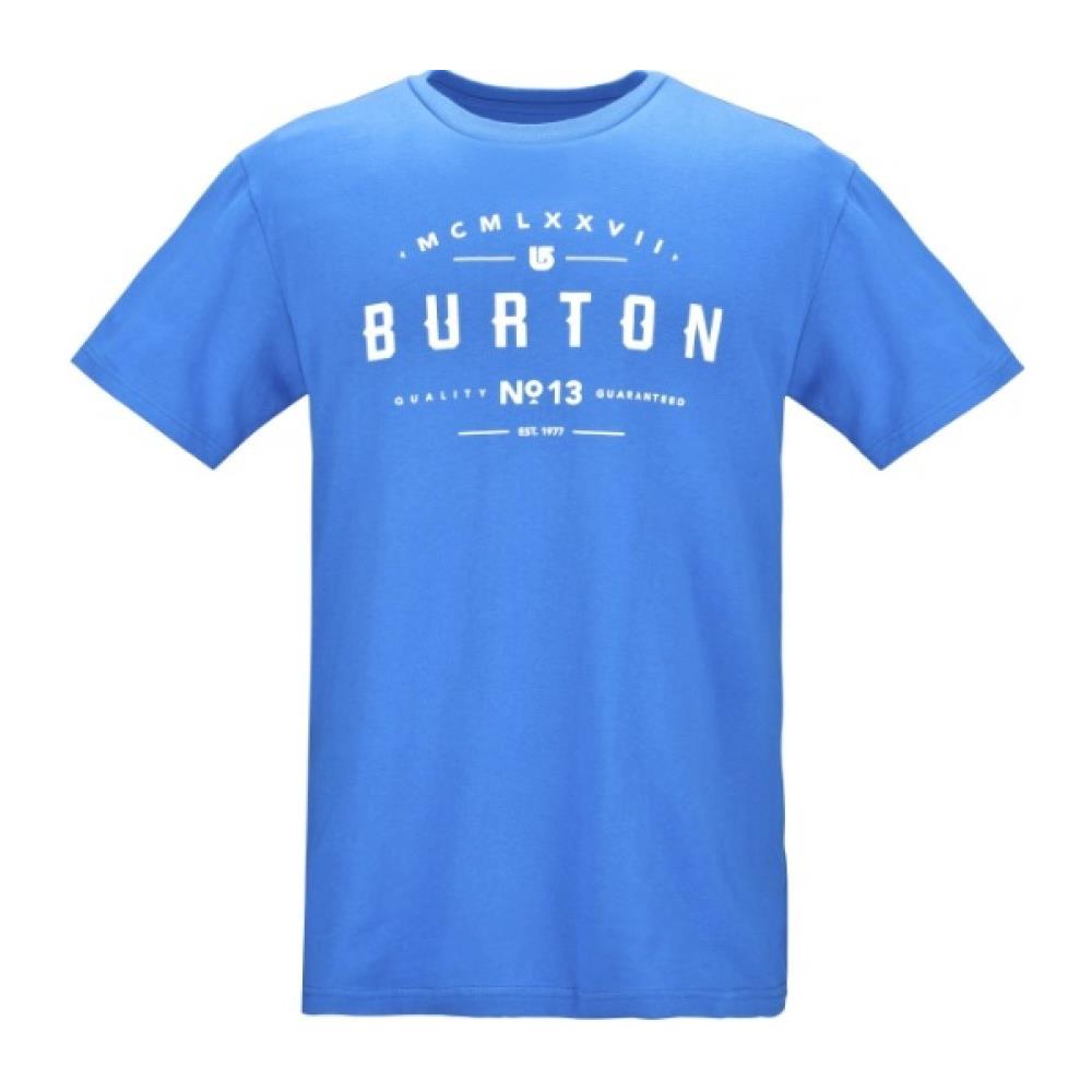 Burton - T-shirt Uomo Numeral S Blu Bianco - ePRICE