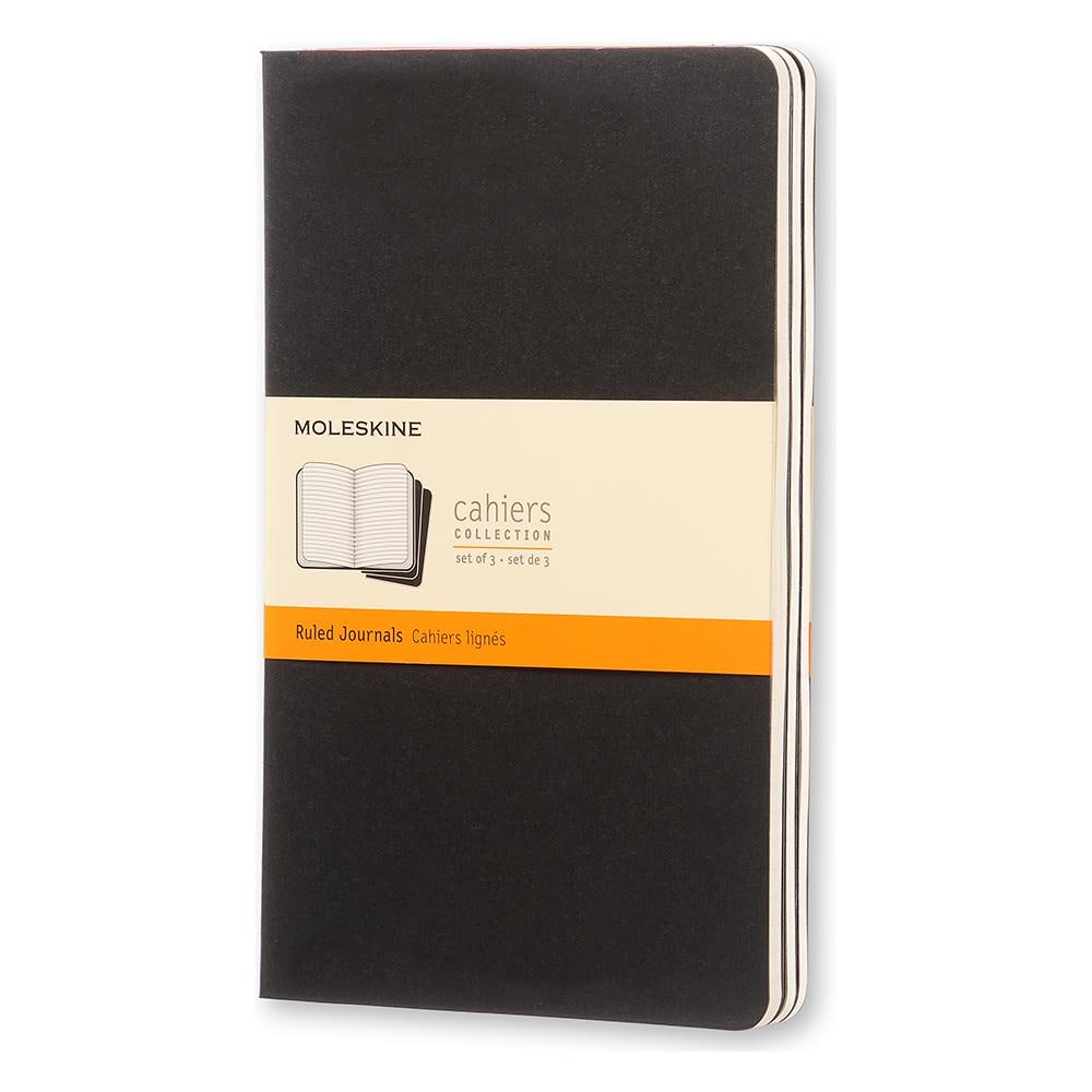 Cf3cahier Journal Large Black Ruled - Foto 2