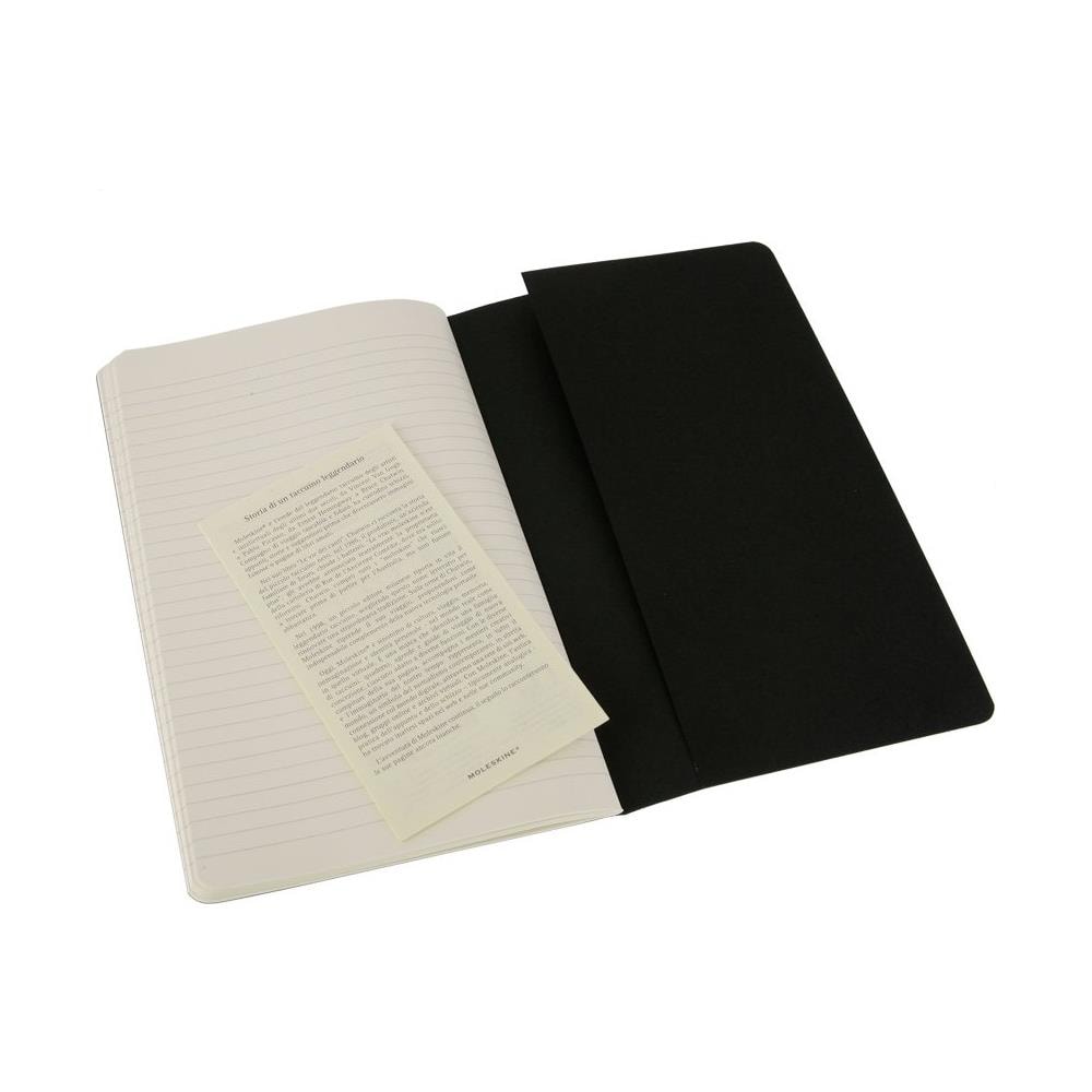 Cf3cahier Journal Large Black Ruled - Foto 1