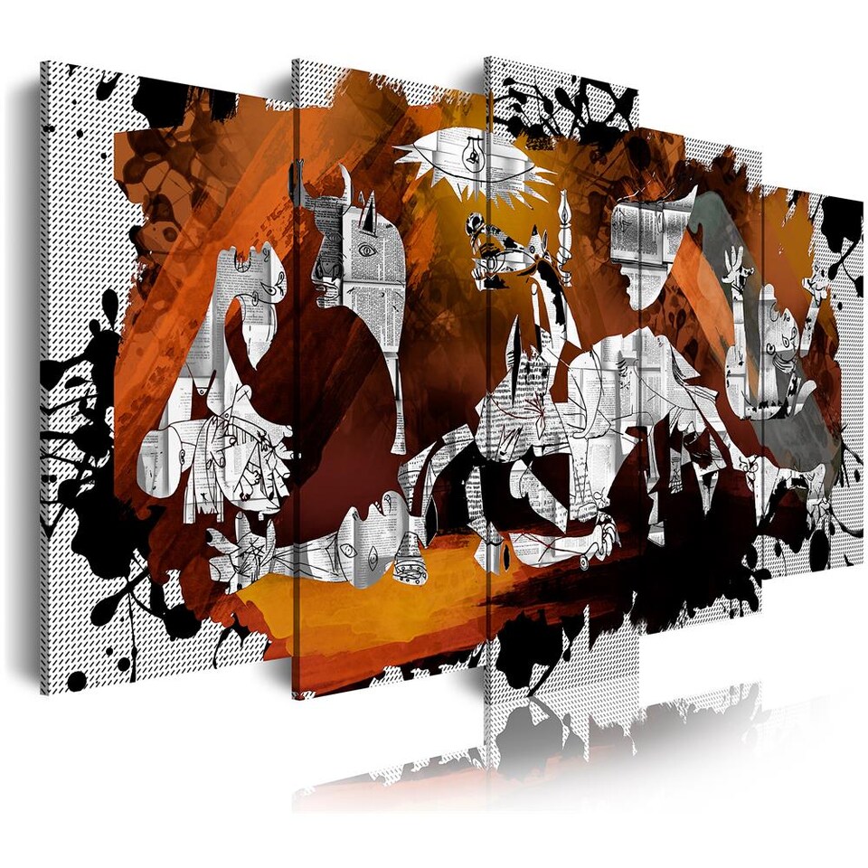 Puzzle Pablo Picasso 'Guernica' 1000 Pezzi – In Legno, Con Poster – Sfida Per Adulti – Regalo Divertente E Culturale