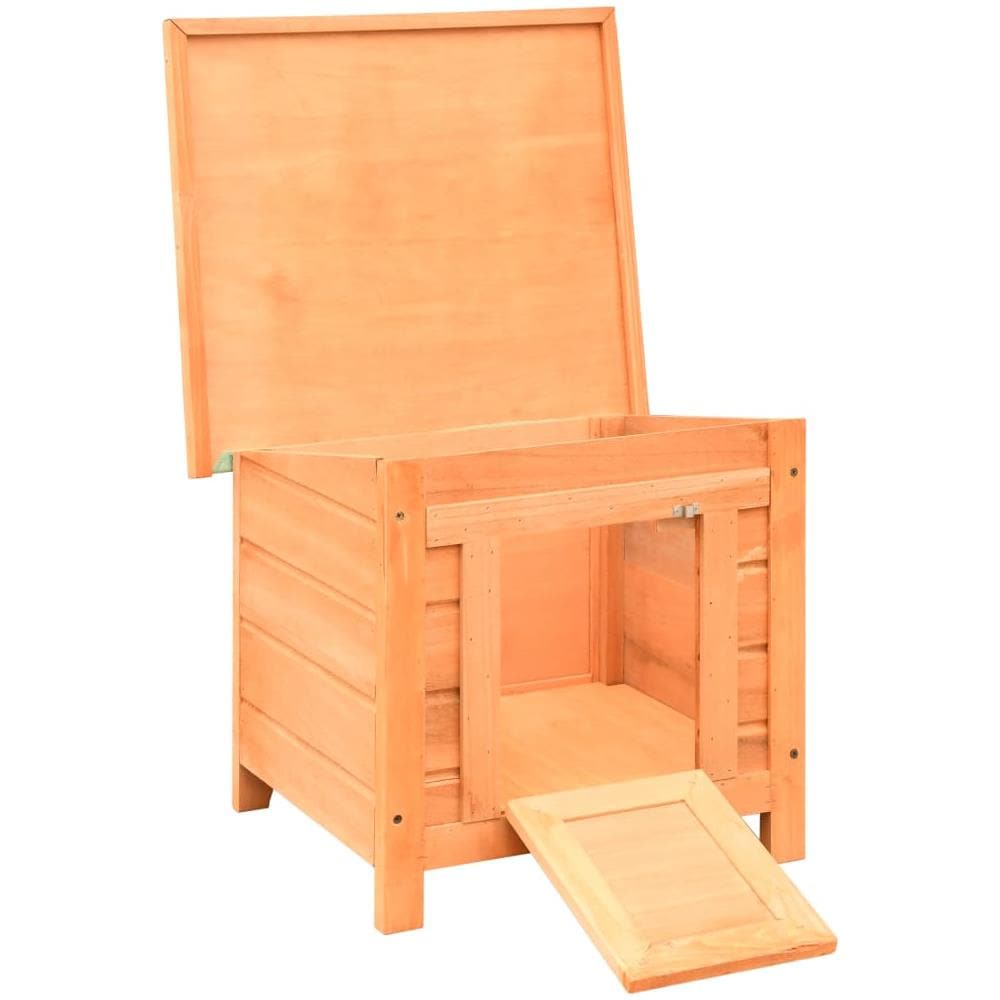 Cuccia Per Gatti In Legno Di Pino E Abete 50x46x43,5 Cm - Foto 1