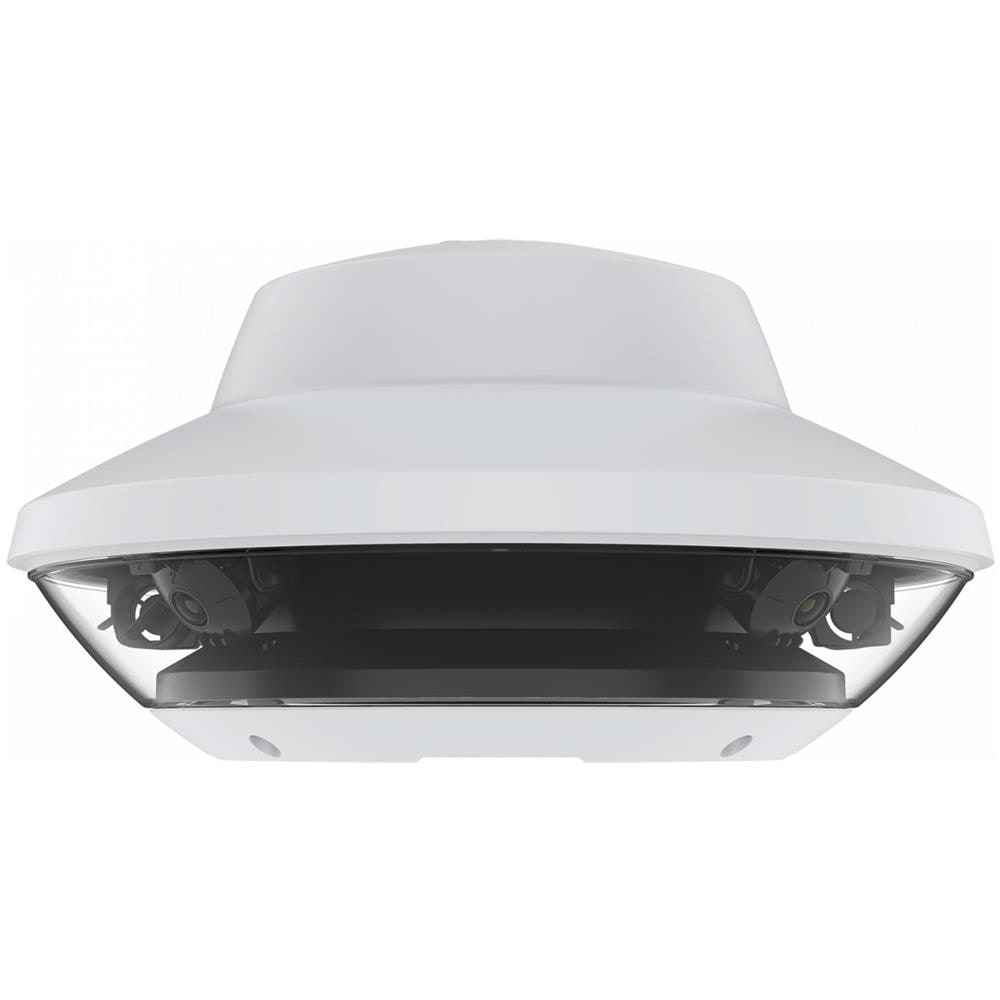 Videocamera di Sorveglianza Q6010-E 50 Hz 360° con Comando PTZ 4 Sensori da 5 MP, Risoluzione Totale di 20 MP Obiettivi Sostituibili e Inclinabili - Foto 1
